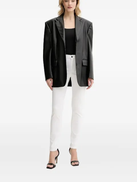Armani Exchange embroidered-pocket jeans