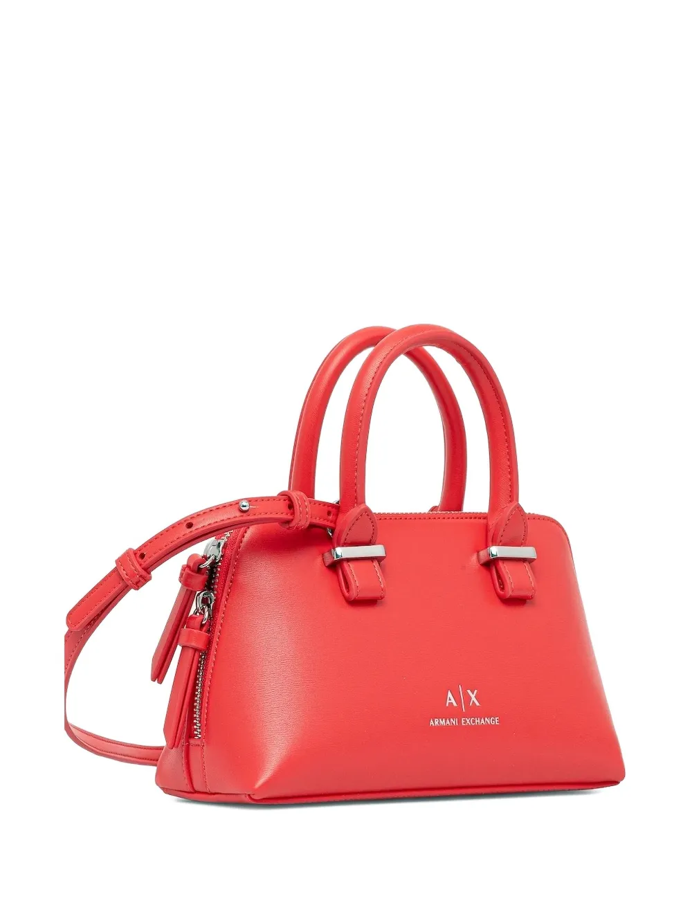 Armani Exchange Handtas met logo - Rood