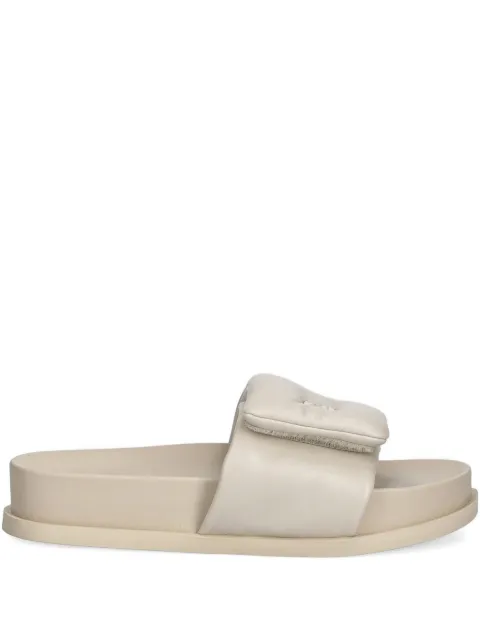 Armani Exchange padded logo sandals