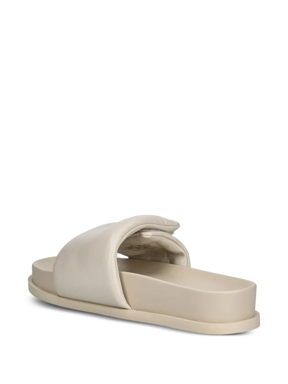 Armani Exchange padded logo sandals | Flat Sandals | Image 2