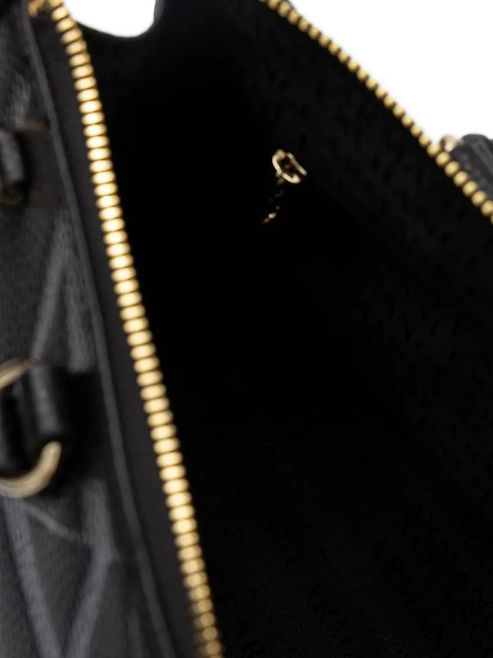 Armani Exchange Shopper met geometrisch patroon Zwart