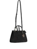Armani Exchange geometric-pattern tote bag - Black