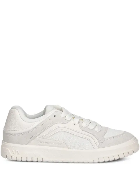 Armani Exchange leather sneakers
