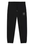 HUGO logo-patch track pants - Black