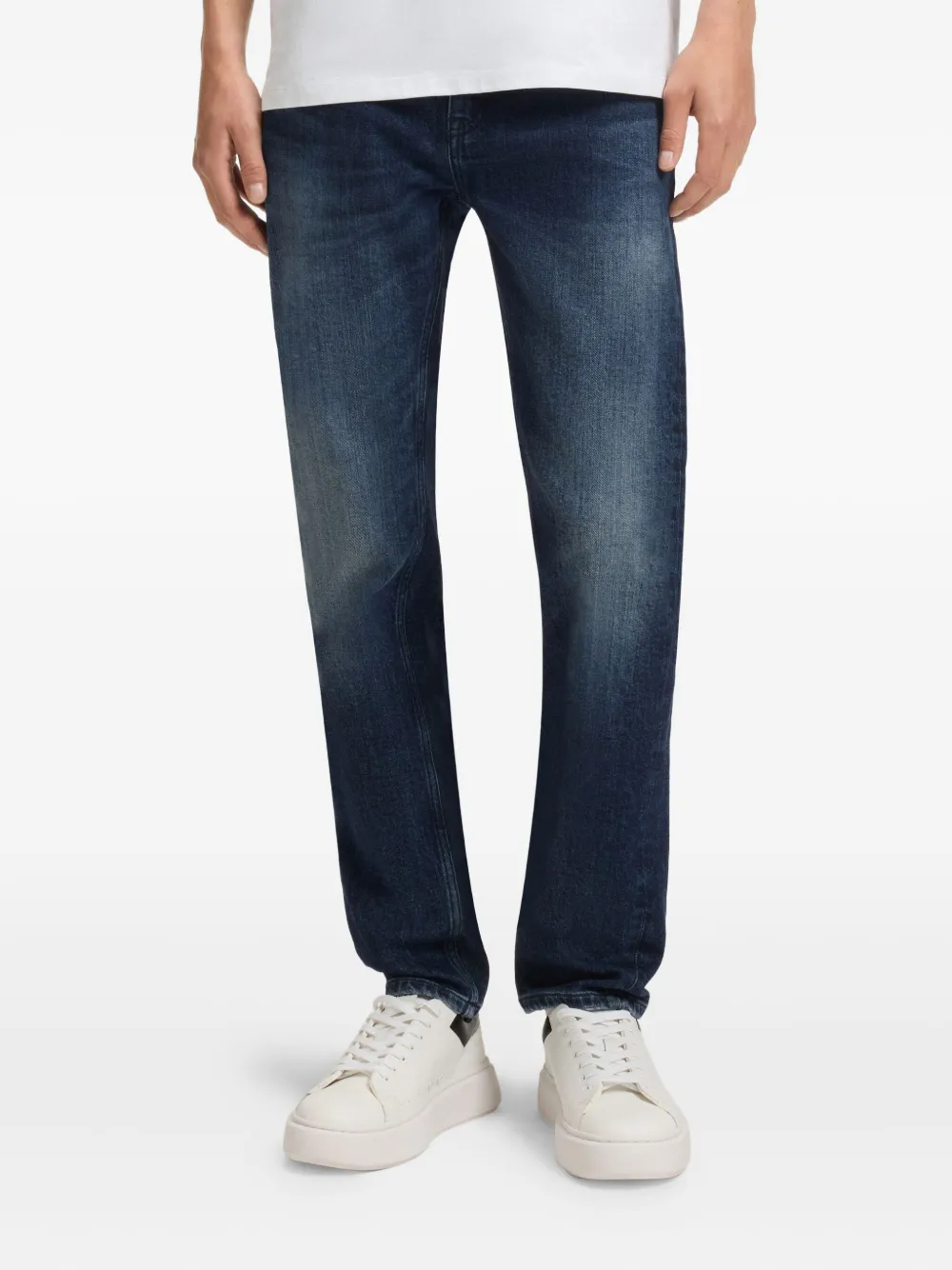 HUGO Jeans met effect Blauw