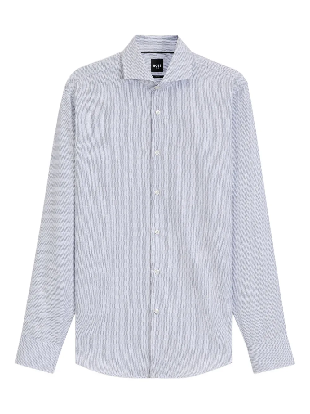 Hugo Boss Patterned Shirt In White