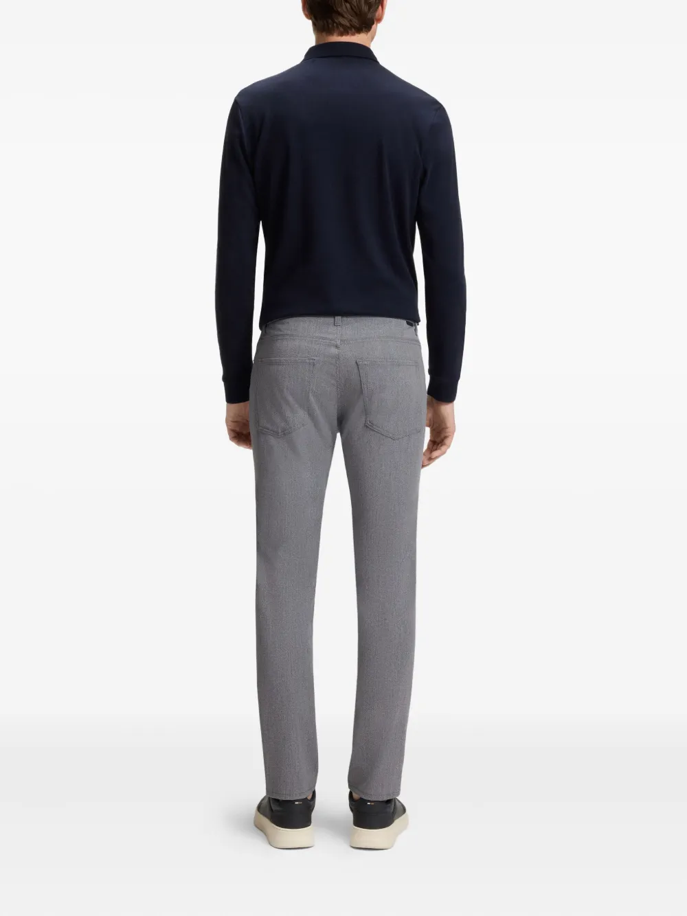 BOSS Skinny broek Grijs
