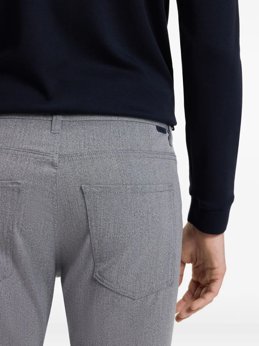BOSS Skinny broek Grijs