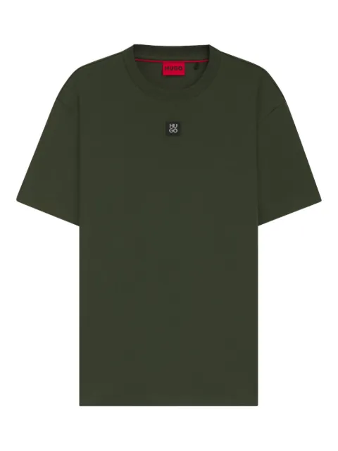 HUGO logo-patch t-shirt
