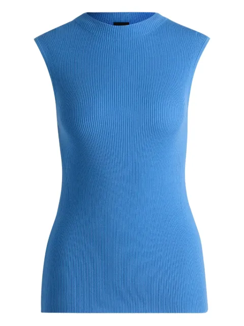 BOSS ribbed sleeveless top