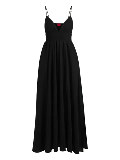 HUGO Maxikleid mit Falten