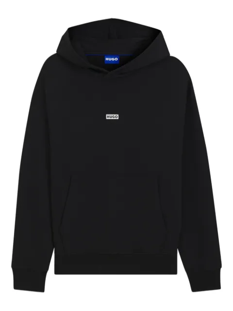 HUGO logo-print hoodie