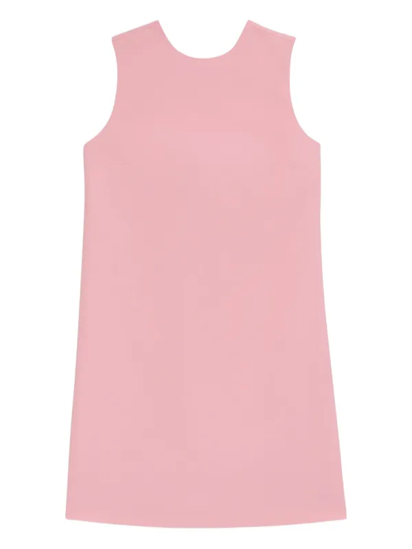 HUGO Sleeveless Shift Mini Dress | Pink | FARFETCH JO