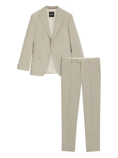 BOSS checked suit