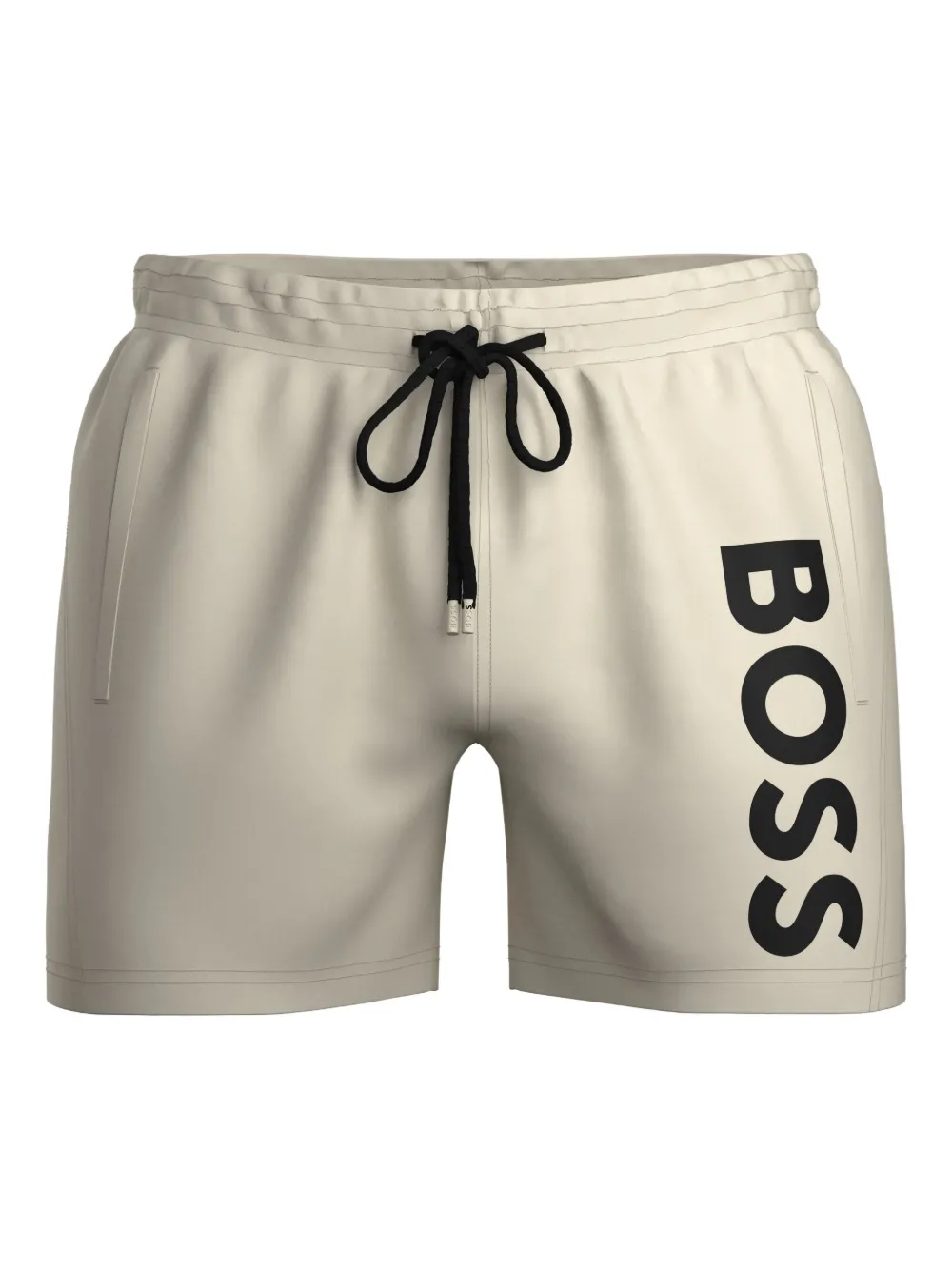 BOSS badebukser med blæksprutte- og logotryk | Badeshorts | Image 2