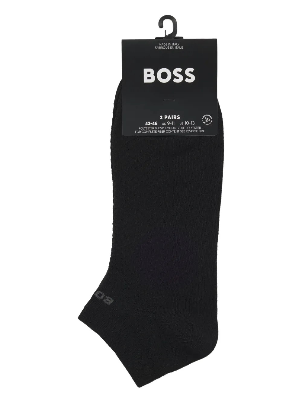 BOSS Par de meias com logo intársia | Image 2