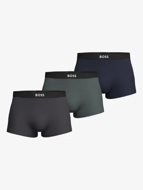 BOSS logo-waistband boxers (pack of three)