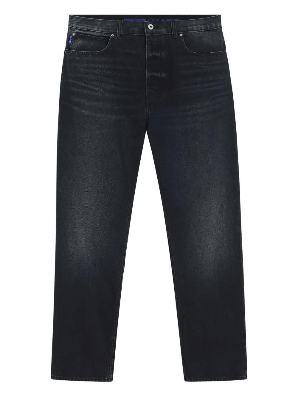 HUGO whiskering-effect jeans | Blue | Image 1