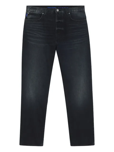 HUGO whiskering-effect jeans 