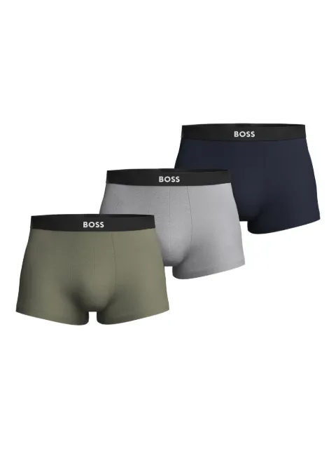 BOSS logo-waistband boxers (pack of three)