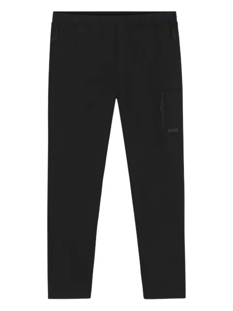 BOSS elasticated waistband cargo trousers