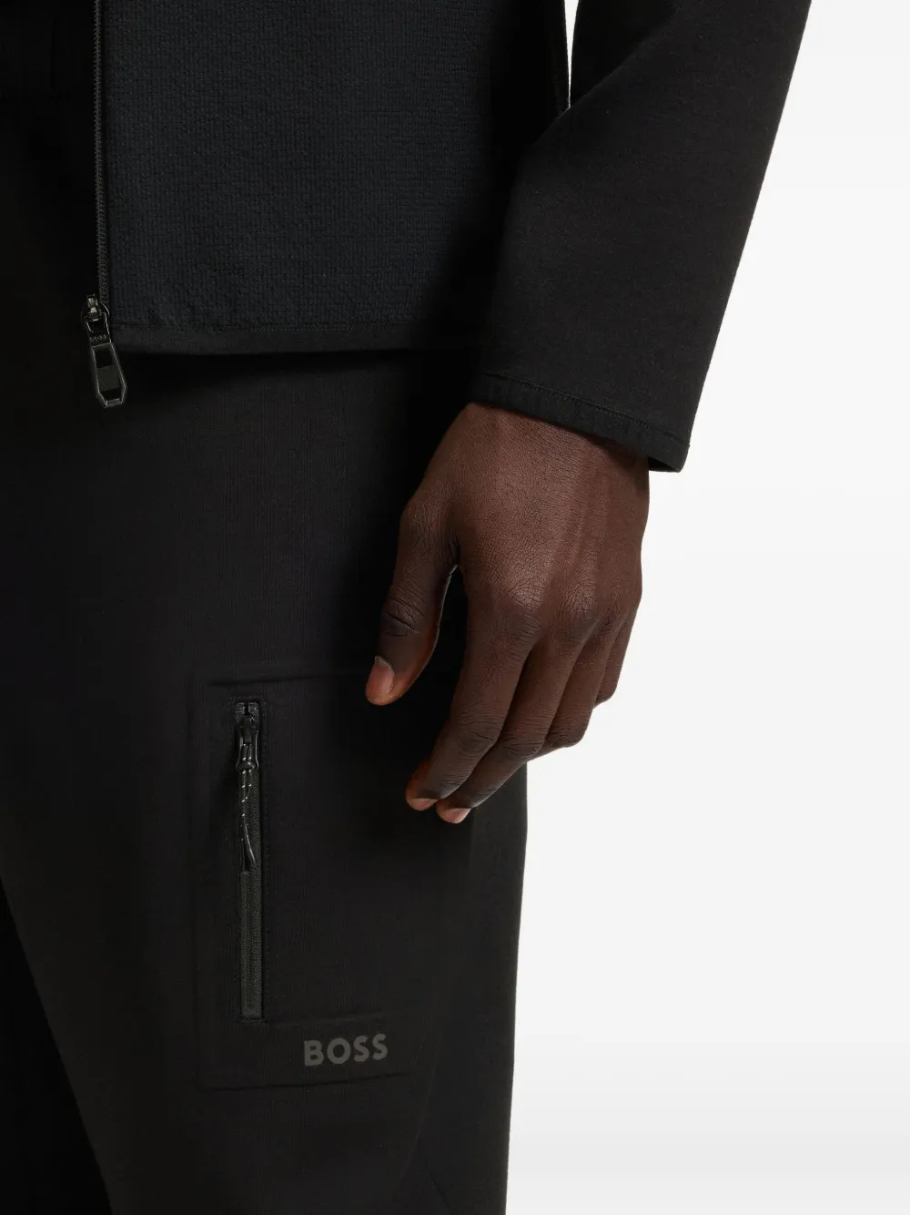 BOSS Cargo broek Zwart