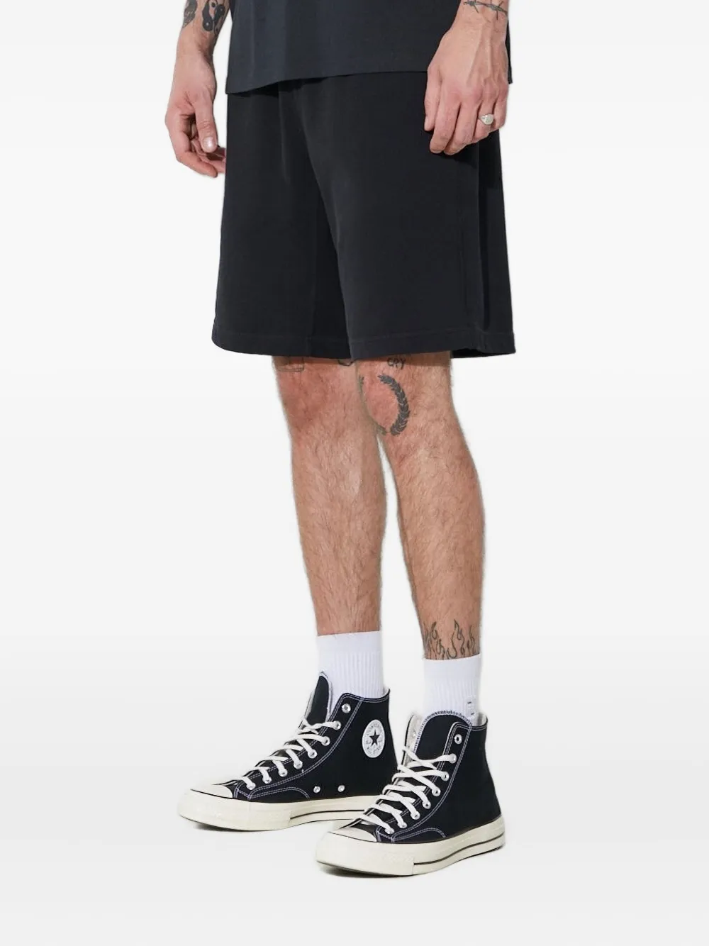 Gramicci web-belt track shorts Zwart