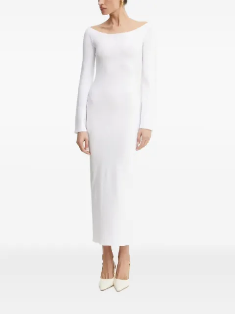 Liviana Conti boat-neck midi dress