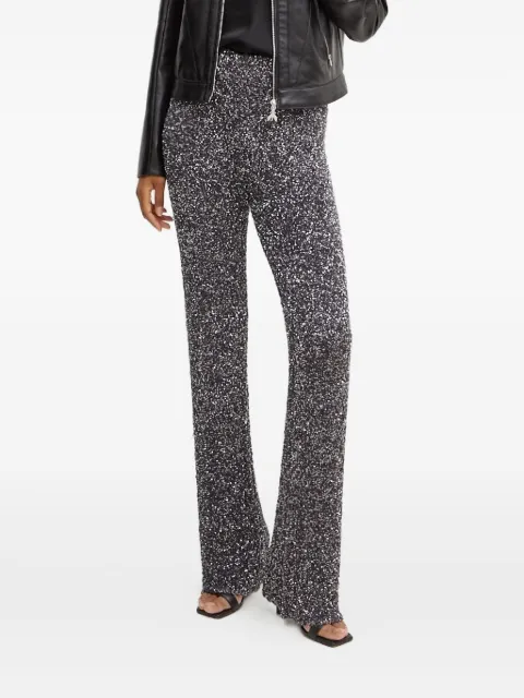 Liviana Conti sequin-embellishment trousers