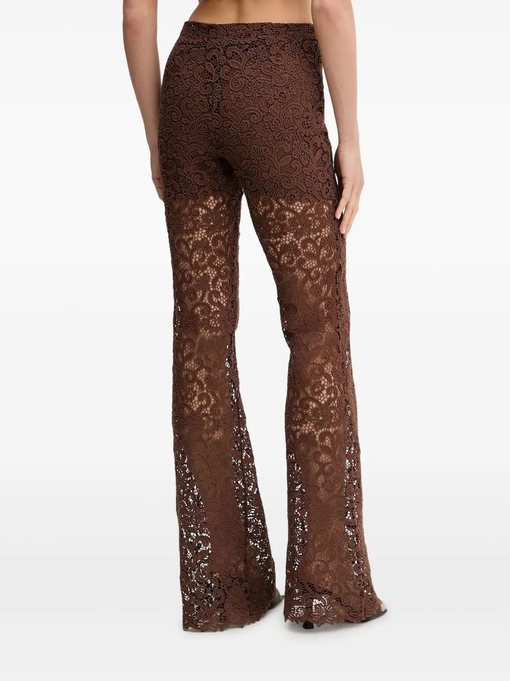 Ermanno Scervino Flared broek - Bruin