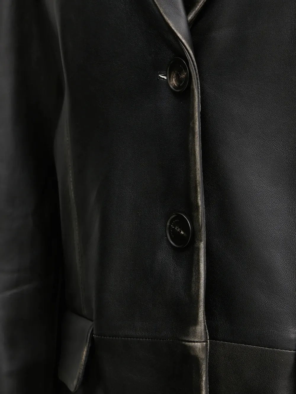 Liviana Conti Blazer met enkele rij knopen Zwart