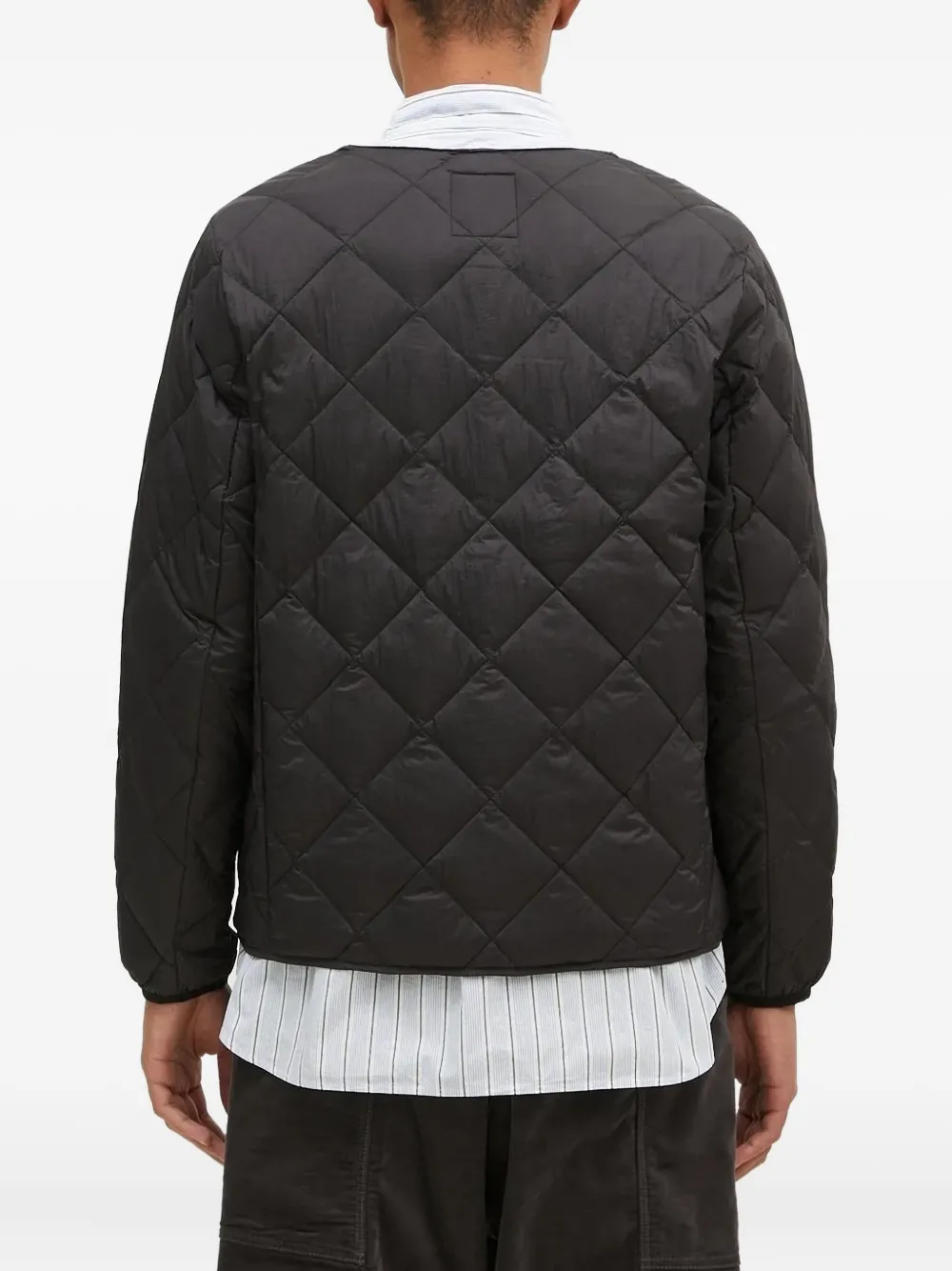 Gramicci Diamond-quilt Down Jacket In Black