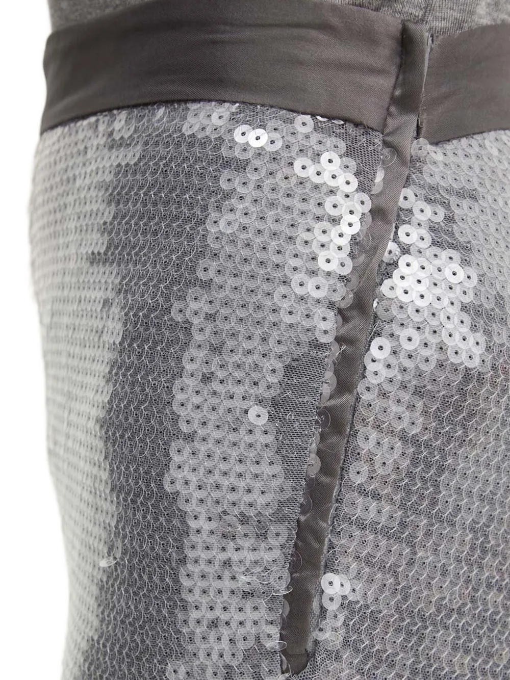 Liviana Conti Broek met pailletten Grijs