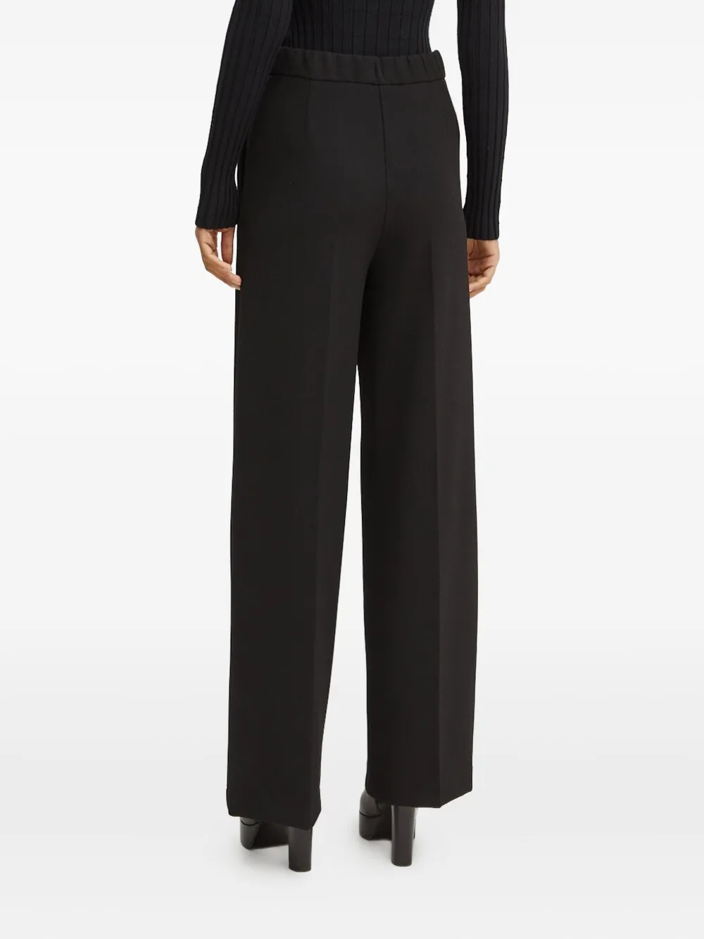 Liviana Conti high-waisted trousers - Zwart