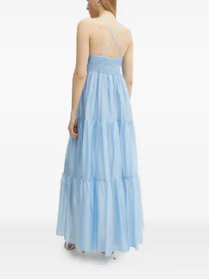 ERMANNO SCERVINO AW ドレス-ロング ブルー系 Ermanno Scervino フローラル ドレス | ブルー | FARFETCH JP