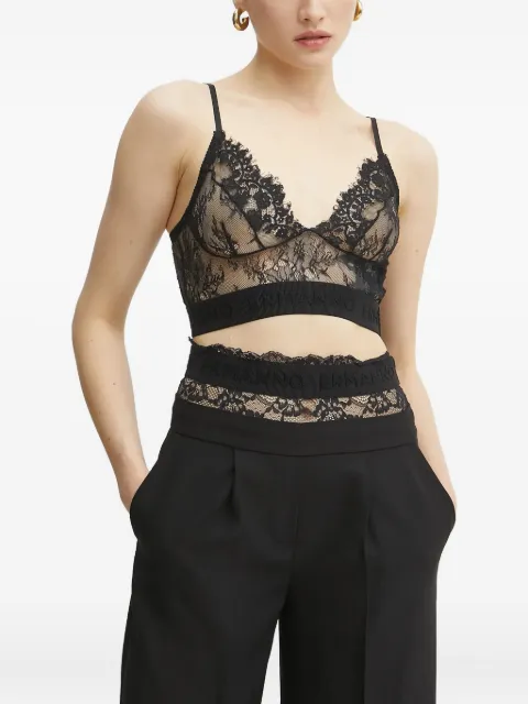 Ermanno Scervino floral-lace bralette