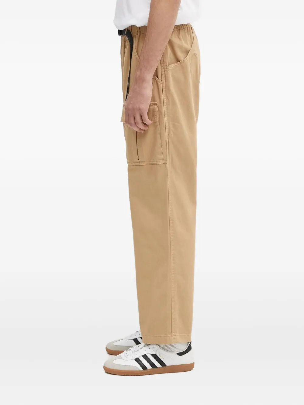 Gramicci belted cargo-pocket trousers Beige