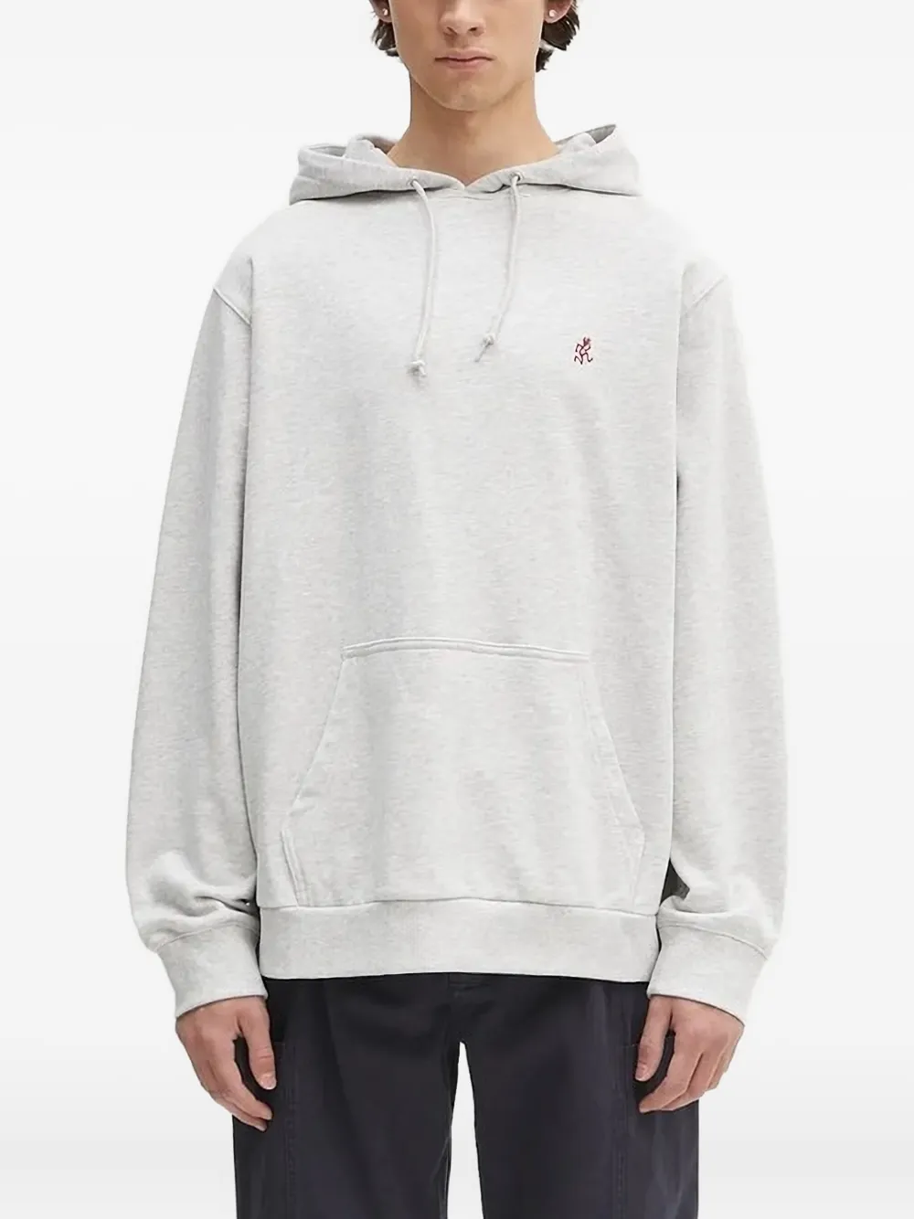 Gramicci embroidered-logo hooded sweatshirt | Grey | Image 1