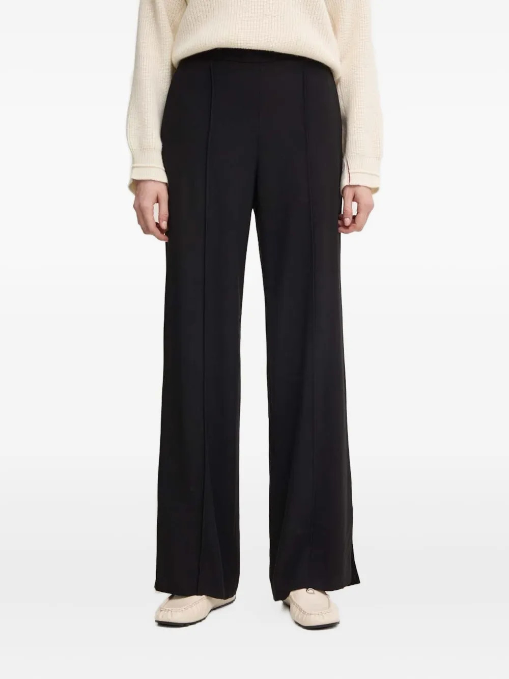 Liviana Conti seam-detail trousers | Black | Image 1
