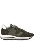 Philippe Model Paris Tropez Haute suede-panelled sneakers - Green