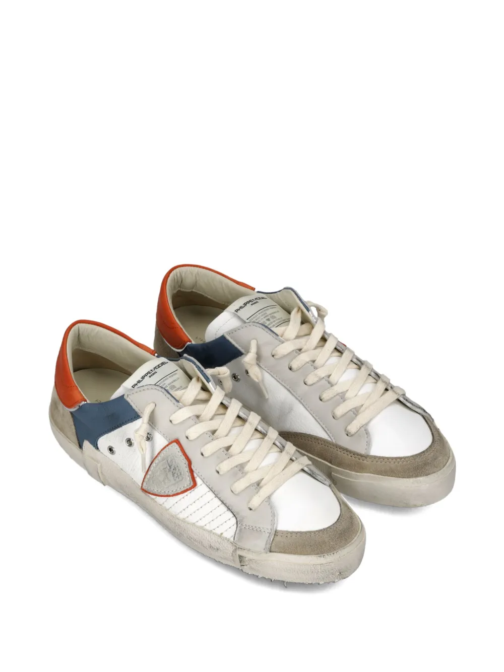 Philippe Model Paris Prsx colour-blocked low-top sneakers White