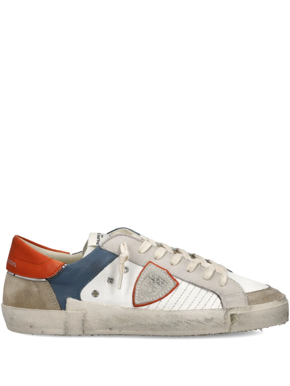 Philippe Model Paris Prsx colour-blocked low-top sneakers White