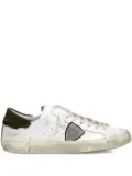 Philippe Model Paris scuffed leather sneakers - White