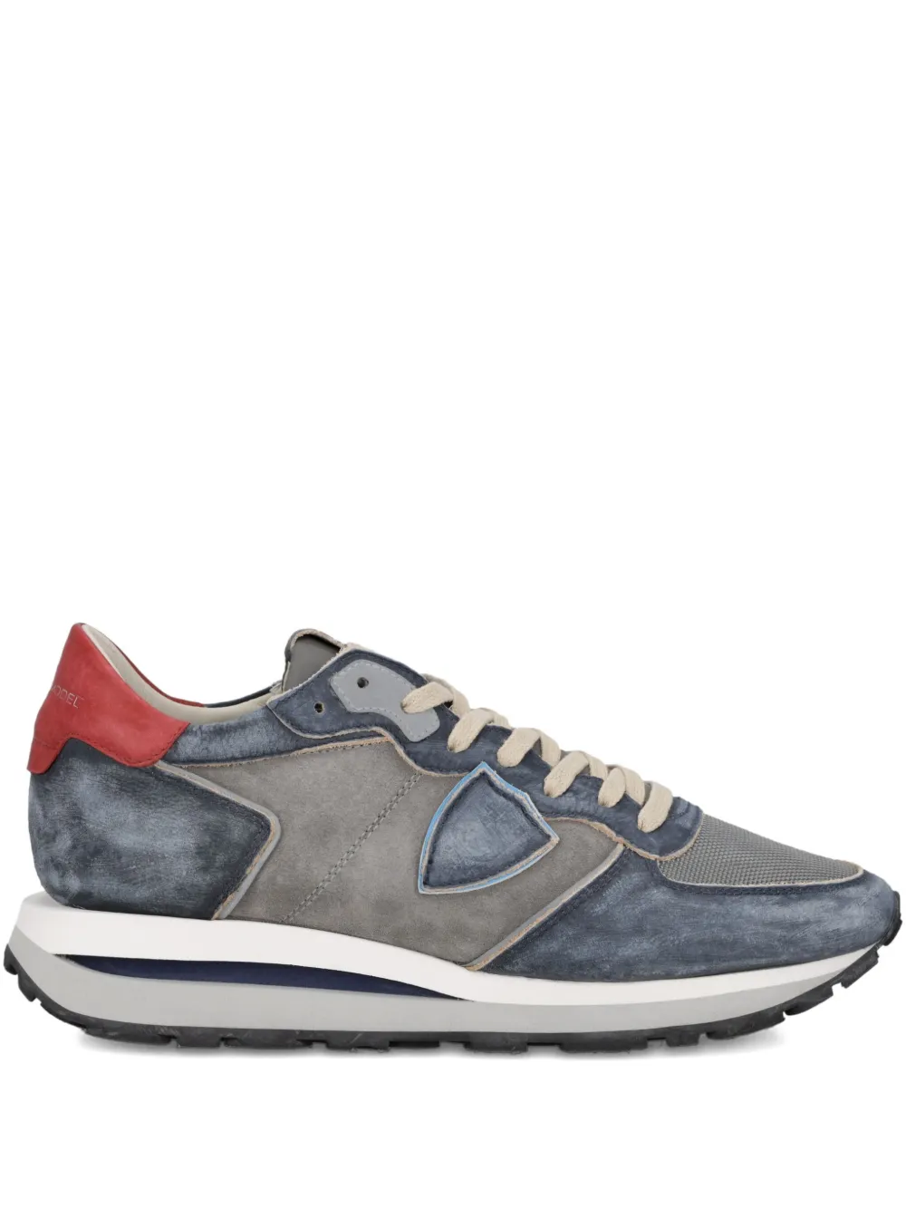 Philippe Model Paris panelled sneakers Blue