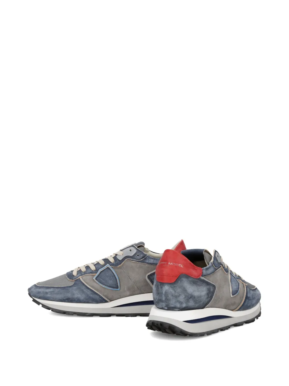 Philippe Model Paris panelled sneakers Blue