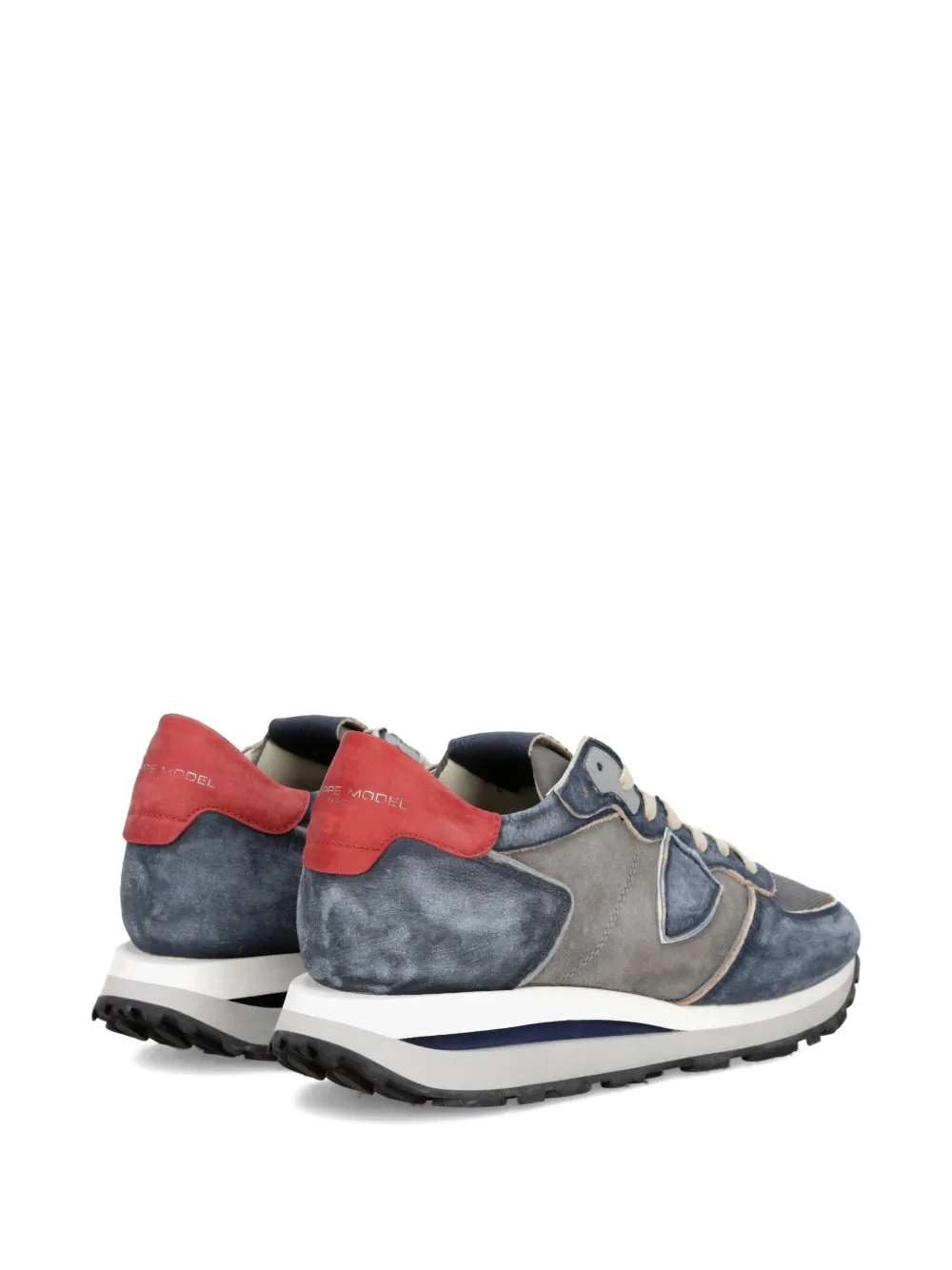 Philippe Model Paris panelled sneakers Blue