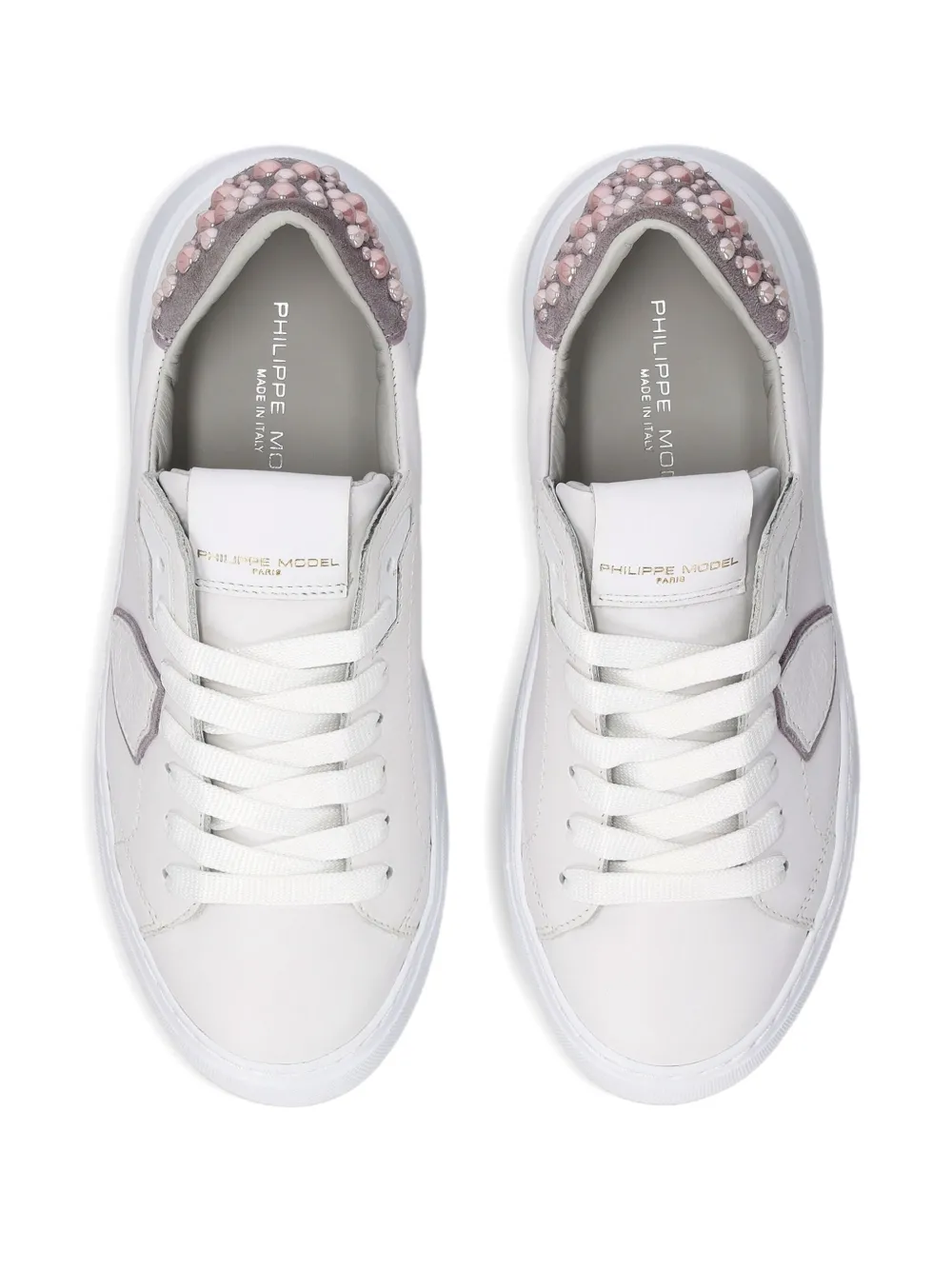 Philippe Model Paris Temple sneakers White