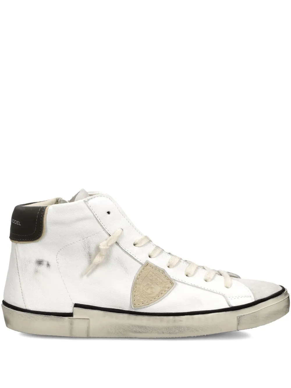 Philippe Model Paris Prsx high-top leather sneakers White