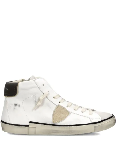 Philippe Model Paris Prsx high-top leather sneakers