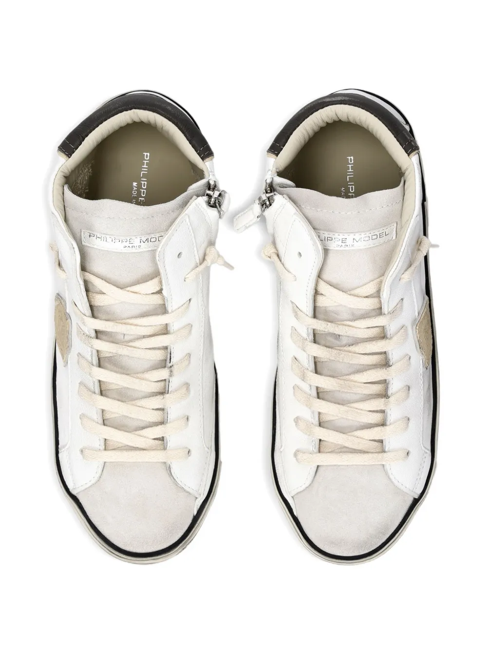 Philippe Model Paris Prsx high-top leather sneakers White